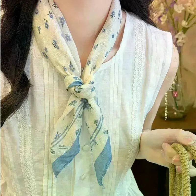 Vintage Floral Headscarf – Women's Bandana & Hair Wrap