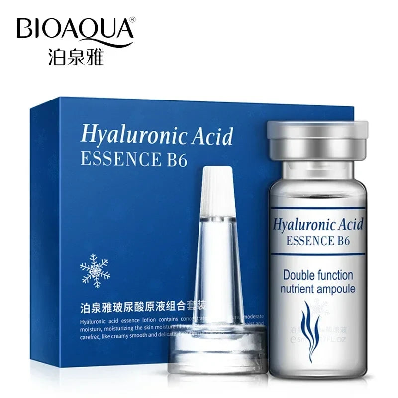 BIOAQUA Hyaluronic Acid Serum Set – 10 x 5ml Vitamin Ampoules