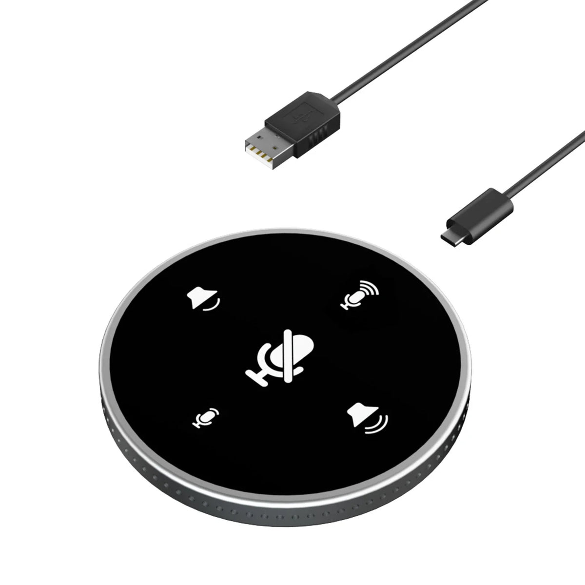 USB Conference Speakerphone | 360° Omnidirectional Mic & Speaker