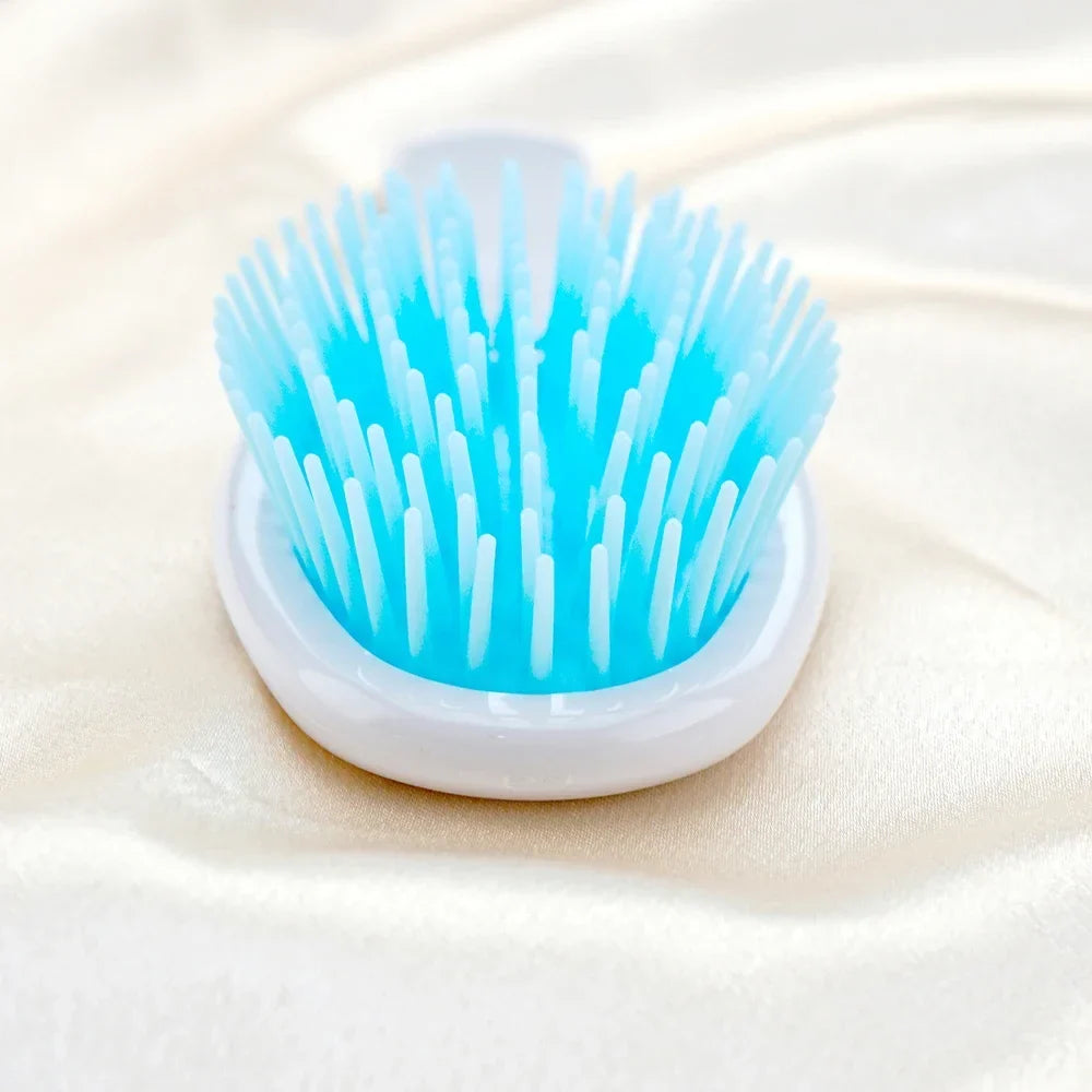 Mini Cartoon Teddy Bear Air Cushion Detangling Hair Brush