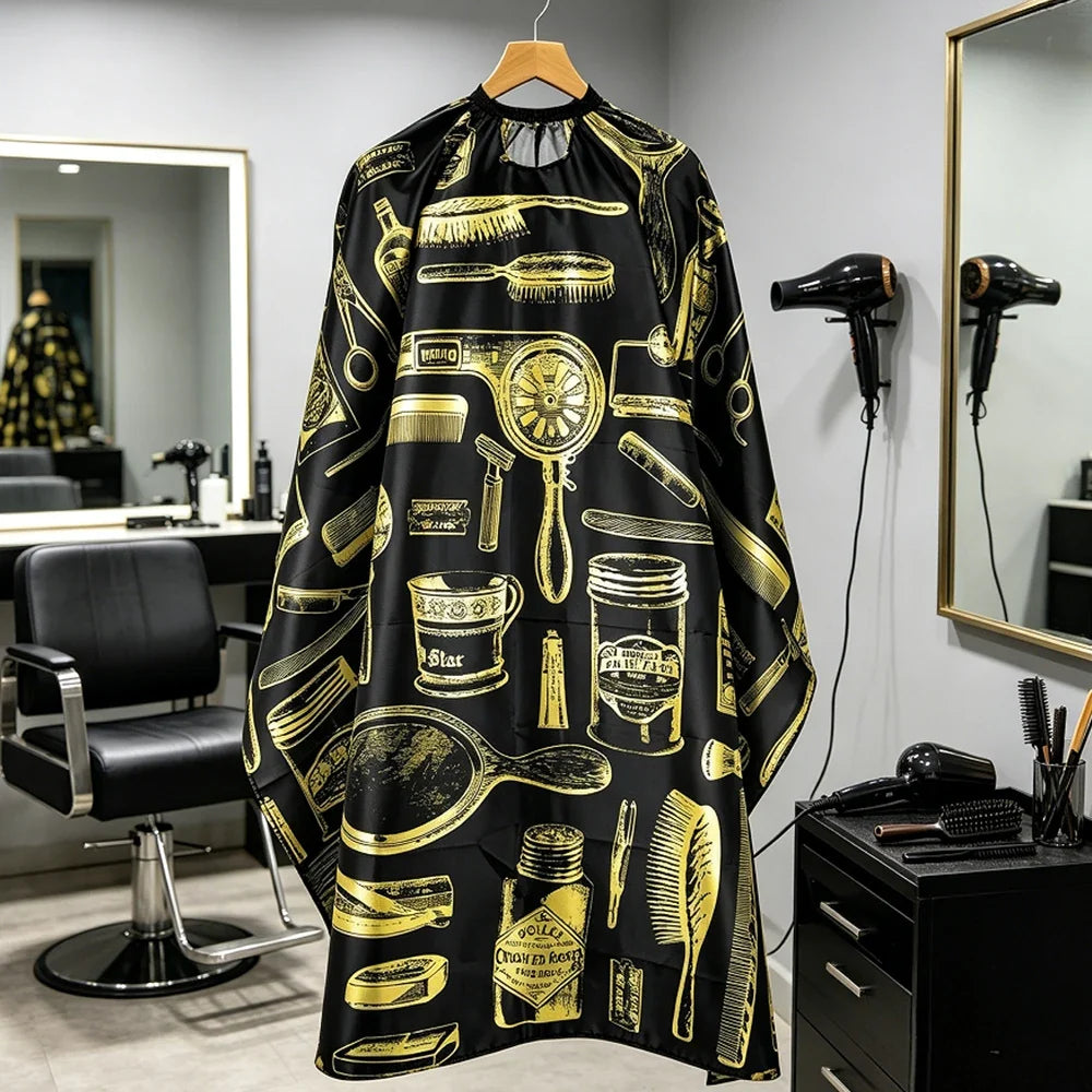 Waterproof Salon Barber Cape | Professional Hair Cutting Apron