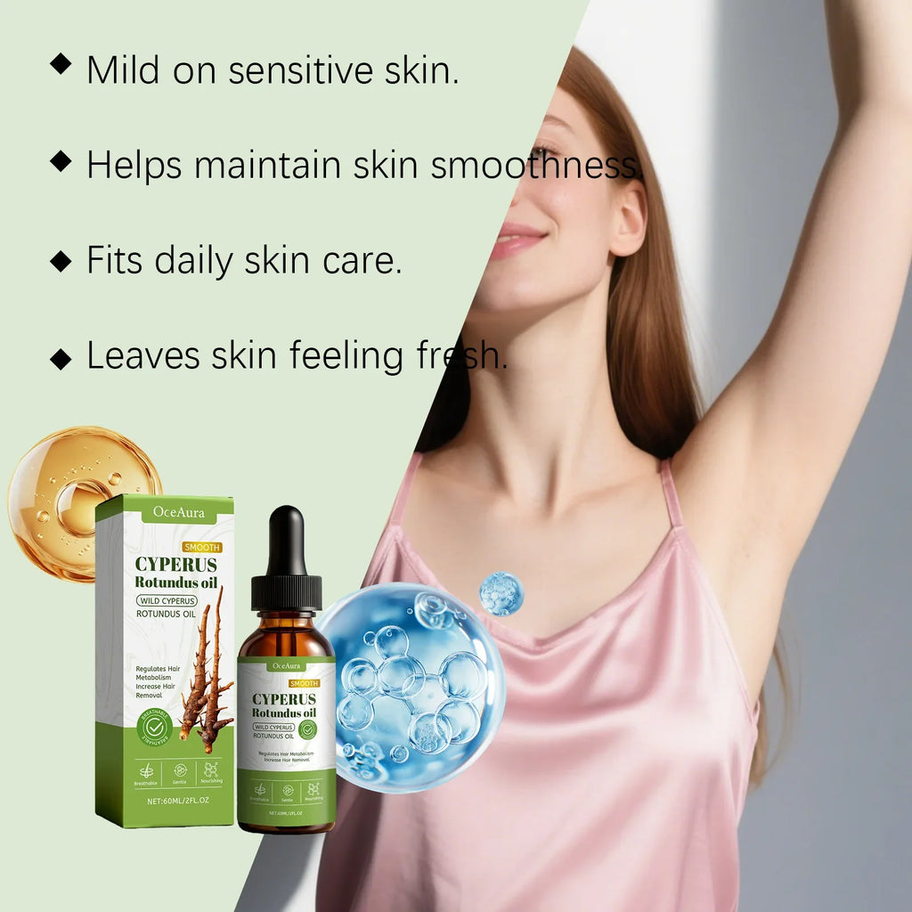 Natural Hair Growth Inhibitor Oil – Armpit, Leg & Body | 60ml