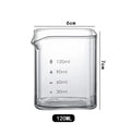 KEMORELA Glass Espresso Cup 90/120ml – Measuring Shot Glass