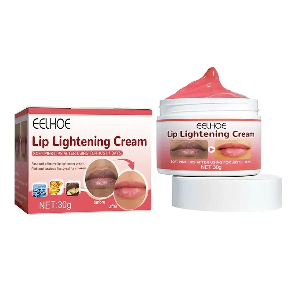 LGRAMER Organic Lip Lightening Balm for Dark Lips 30g