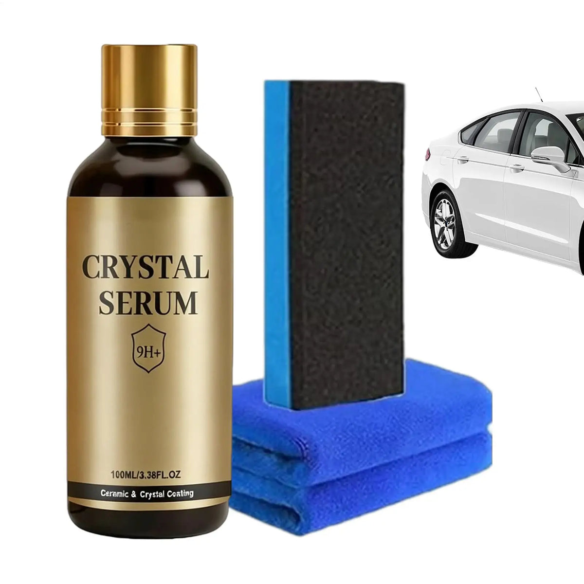 Car Ceramic Coating 100ml – Hydrophobic Gloss Paint Shield