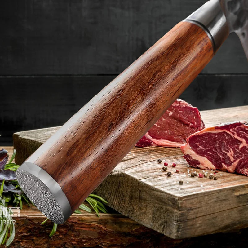 Handmade Forged Boning Knife – 5Cr Steel & Rosewood Handle