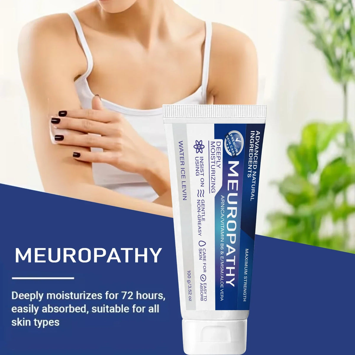 Moisturizing Firming Body Cream – Hyaluronic Acid & Aloe Vera