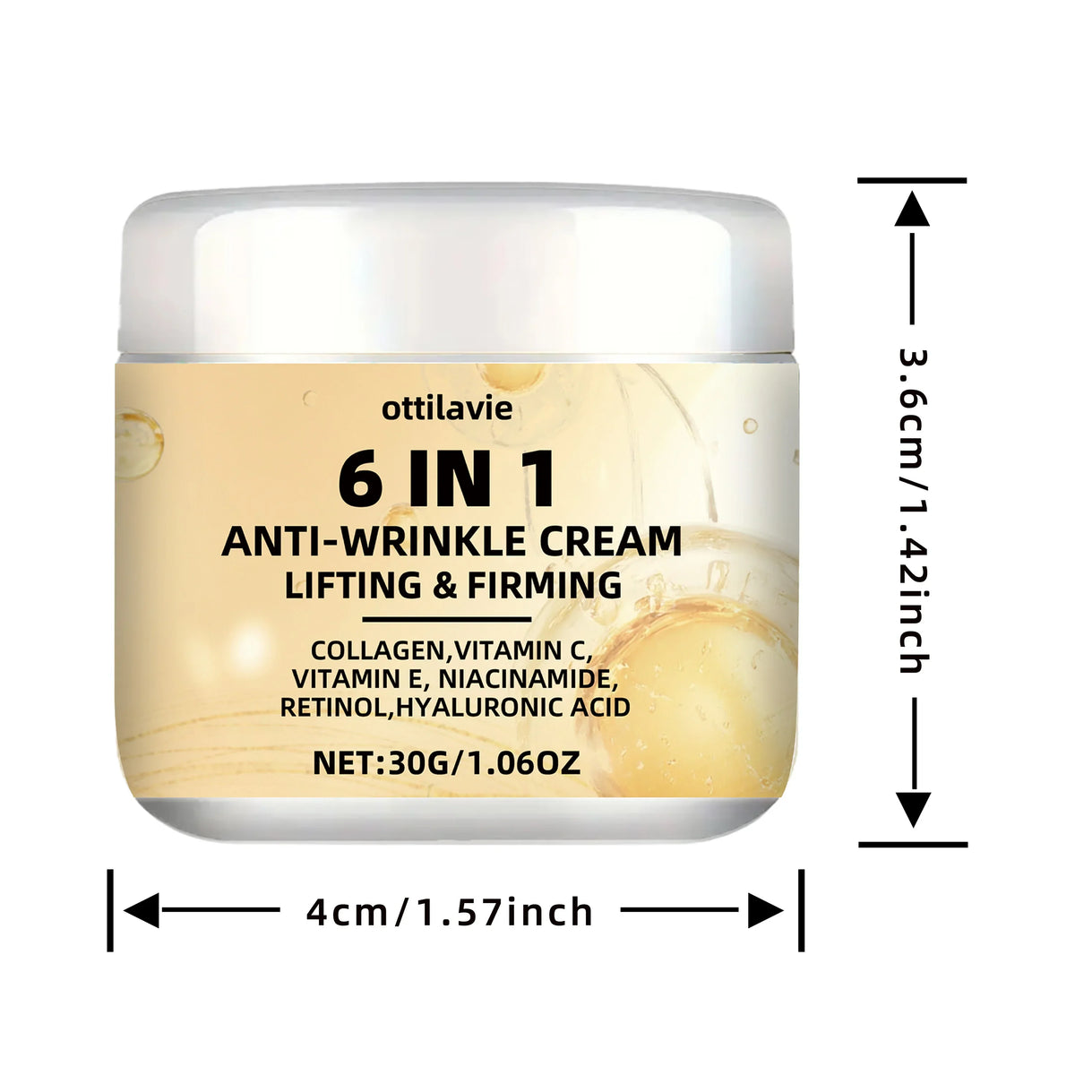Ottilavie 6-in-1 Firming Cream – Moisturize & Smooth All Skin