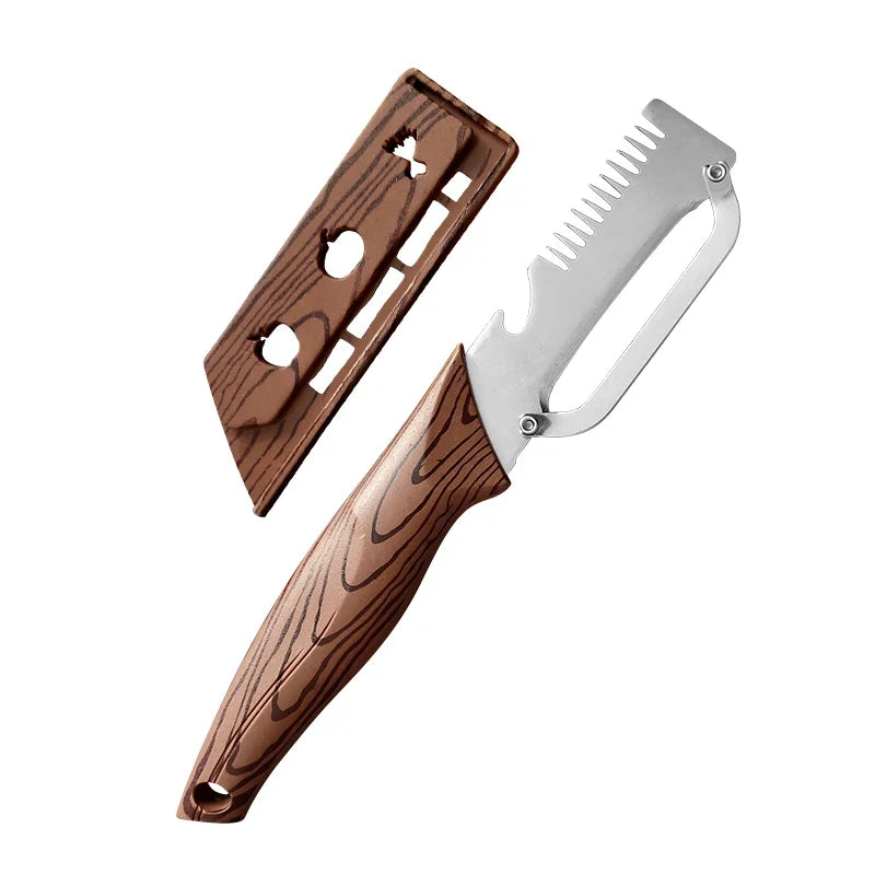3-in-1 Stainless Steel Vegetable Peeler with Bottle Opener