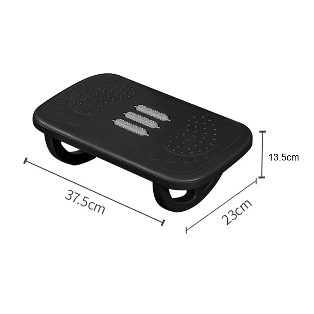 Ergonomic Rocking Footrest Under Desk | Massage Foot Rest