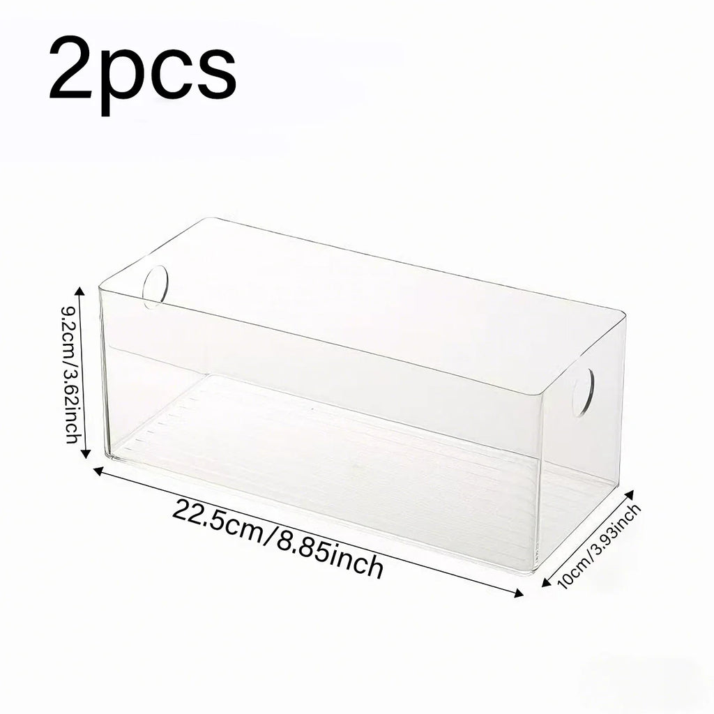 Transparent Desktop Acrylic Stackable Stationery Cosmetics Storage