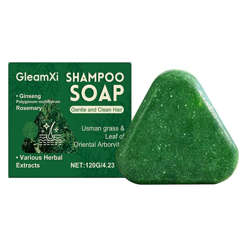 Usma Grass Shampoo Bar, Hair Mask & Oil Set – Thicken & Darken