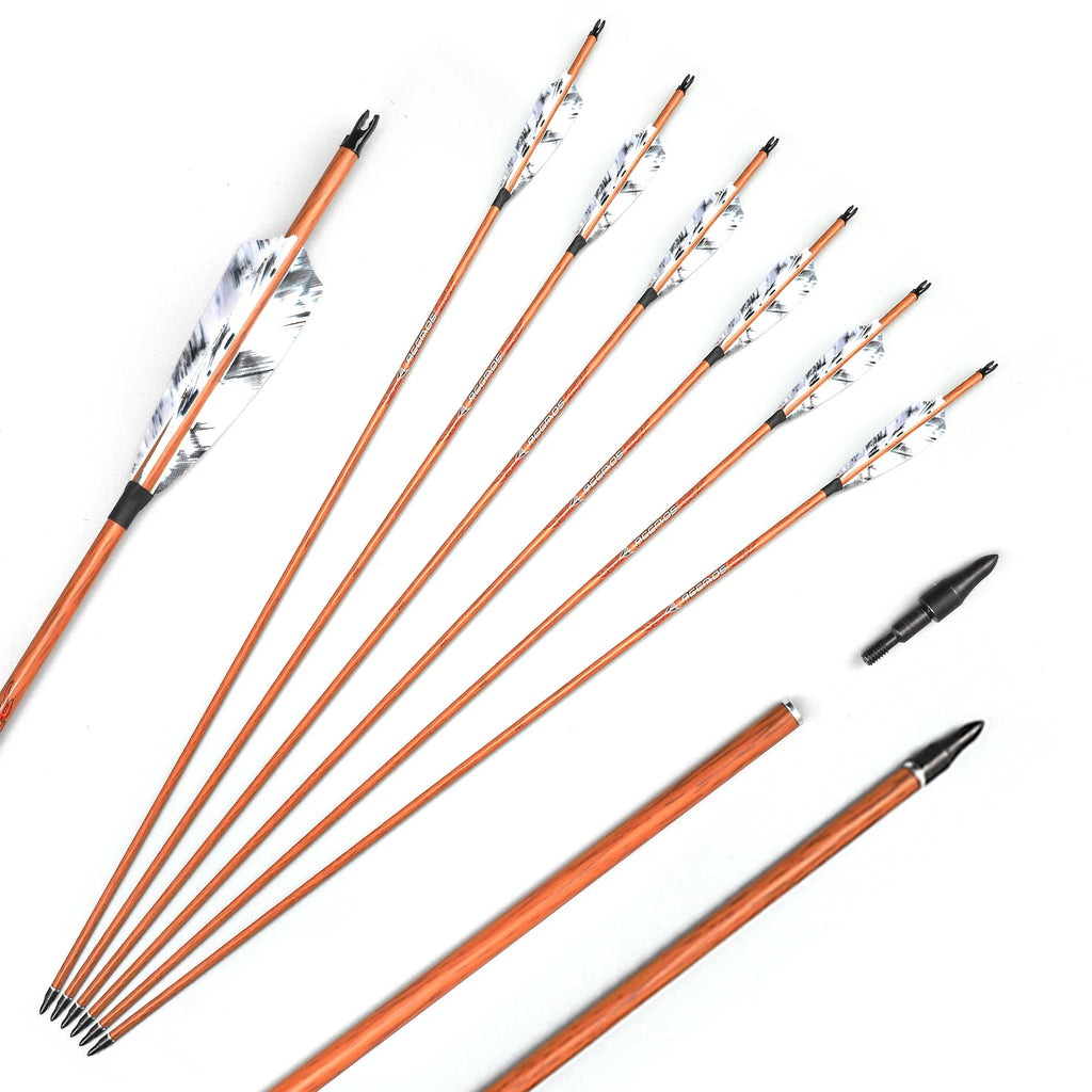 Carbon Arrow Wood Skin Sp350 400 450 500 600 700 Archery Target