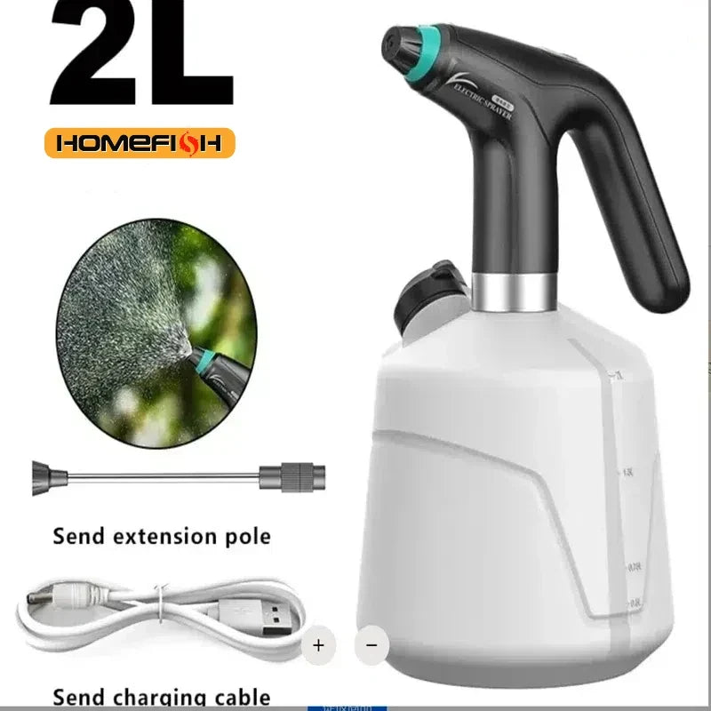 2L Electric Garden Sprayer | Rechargeable Pump Watering Can