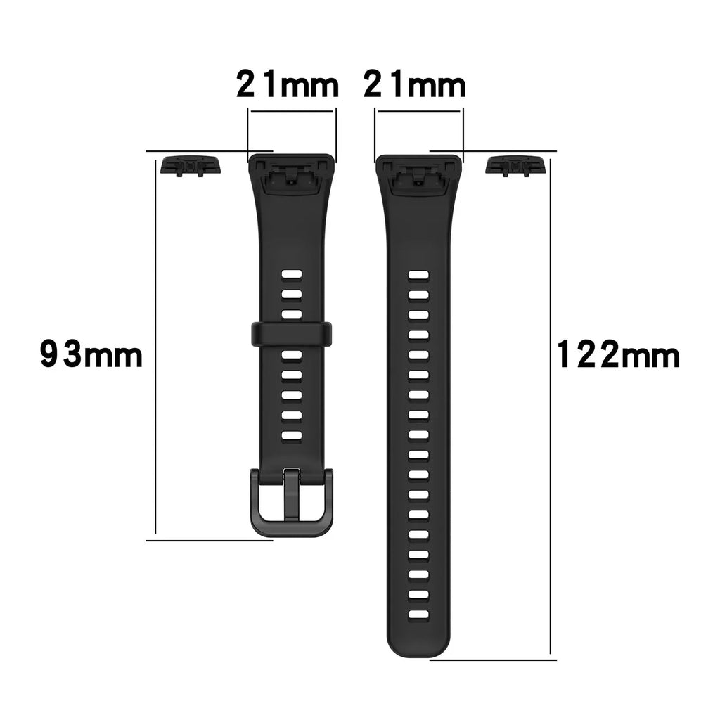 Silicone Sport Band Strap for Huawei Band 6 & Honor Band 6