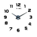 3D DIY Acrylic Wall Clock – Modern Frameless Home Decor