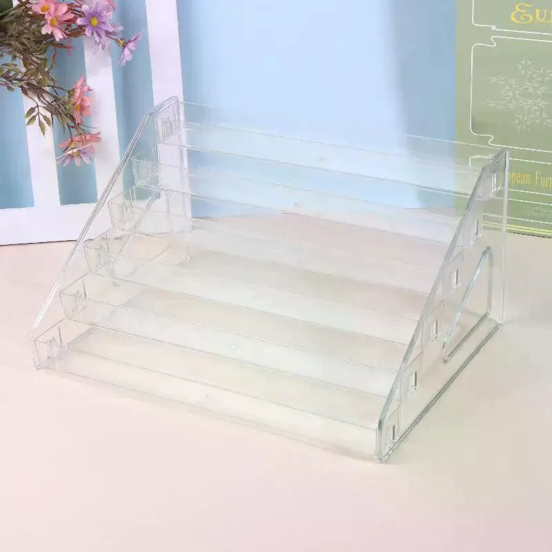 Clear Acrylic Makeup Organizer & Cosmetic Storage Display Case