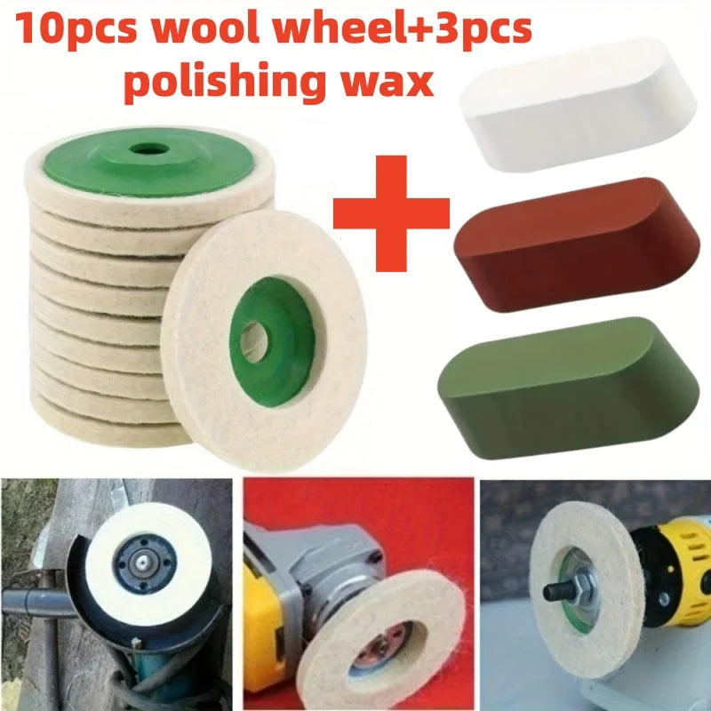 Metal Polishing Compound Kit – Steel, Aluminum & Jewelry Buffing Bars