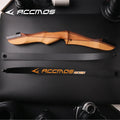ACCMOS Recurve Bow Wooden 16-40lbs Fiberglass Limbs Outdoor Archery