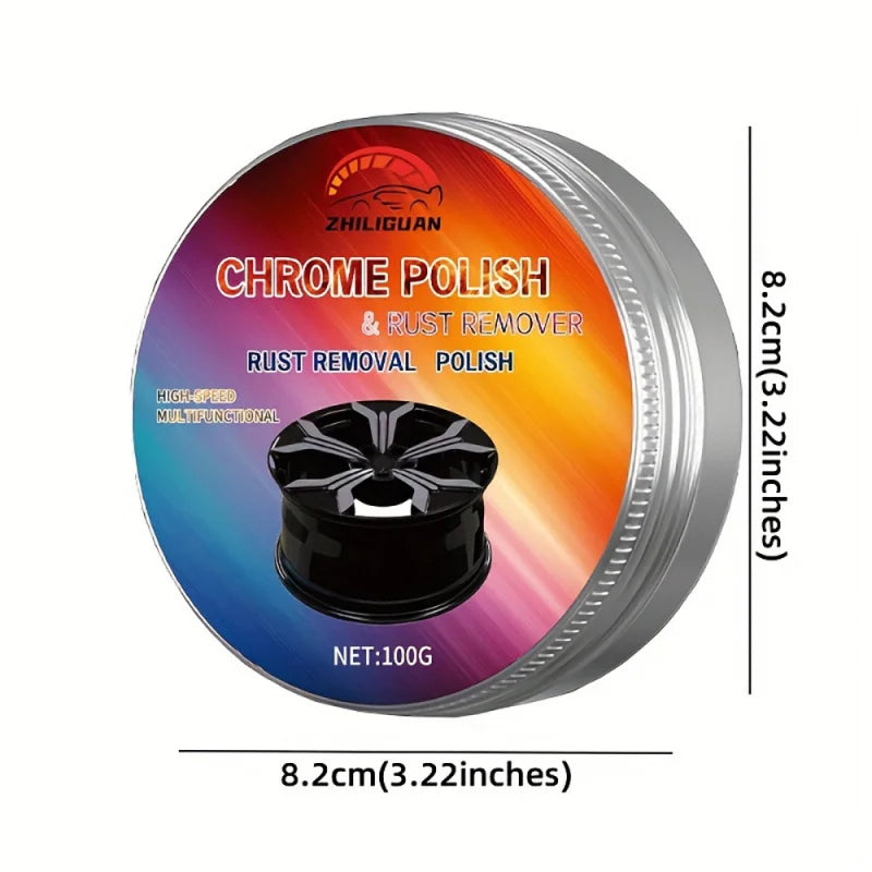 Chrome Repair Paste – Car Chrome Restorer & Metal Polish 100g