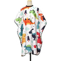 Cartoon Haircut Cape – Waterproof Barber Wrap for Kids & Adults