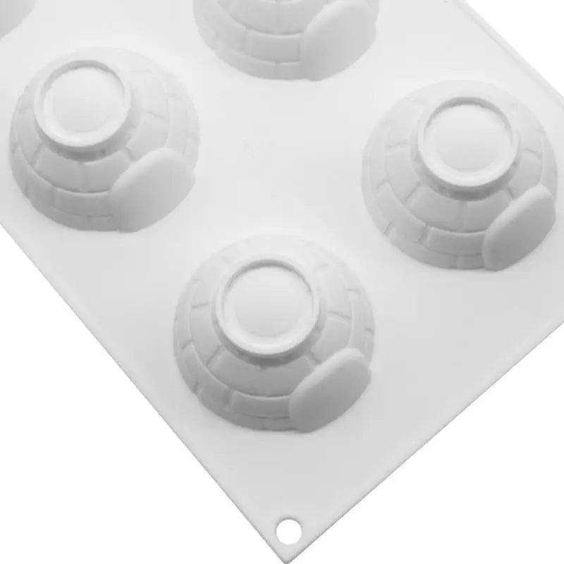 6-Cavity Igloo Silicone Cake Mold Mousses Ice Cream Kitchen Pastry