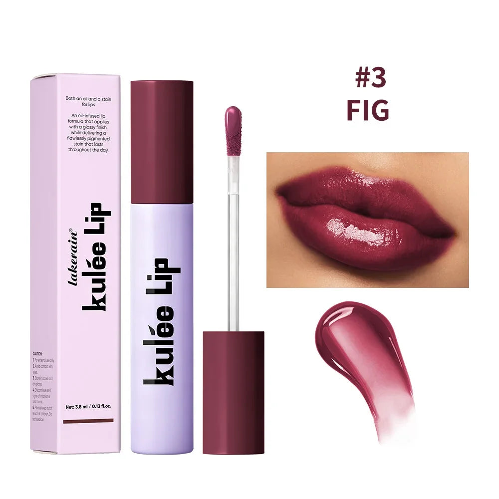 Kulfée 2-in-1 Lip Oil Gloss & Stain | Long-Lasting, Hydrating