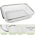 Stainless Steel Soil Sifter Mesh Garden Sieve Rock Sifting Compost