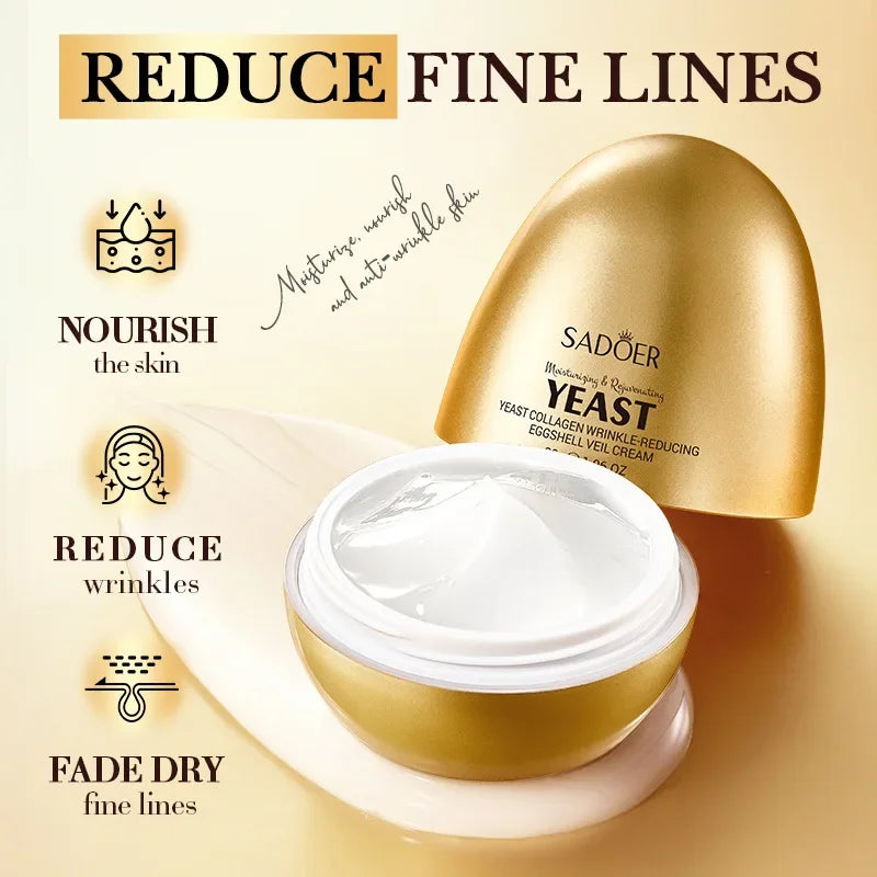 SADOER Yeast Collagen Anti Wrinkles Face Cream Moisturizing