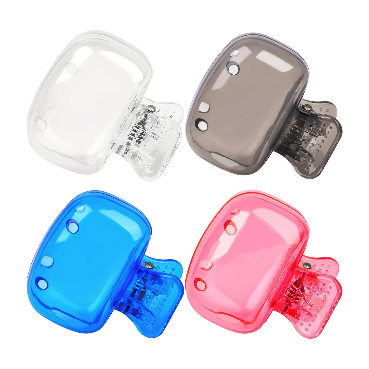 Clip-On Dustproof Toothbrush Cover Cap for Travel & Home