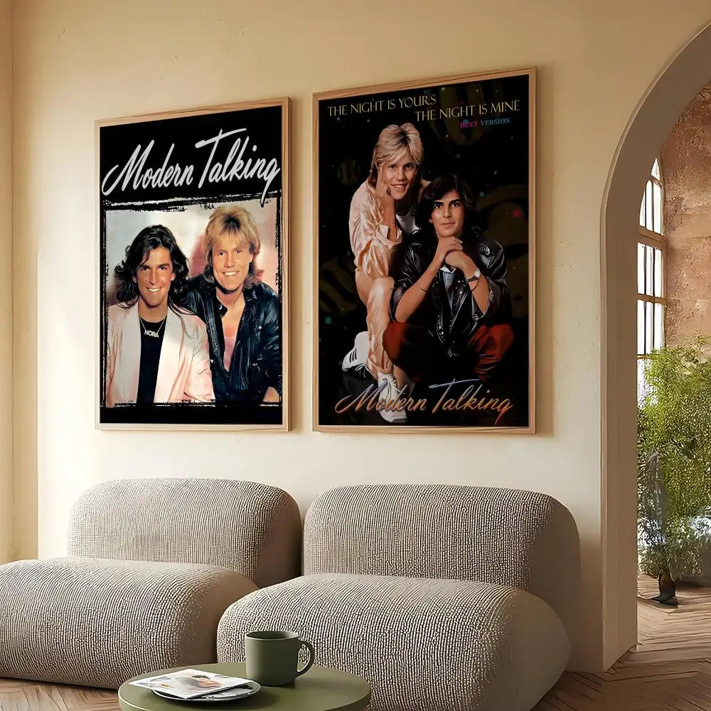 Modern Game Art Wall Poster – Removable Sticker Mural Decor