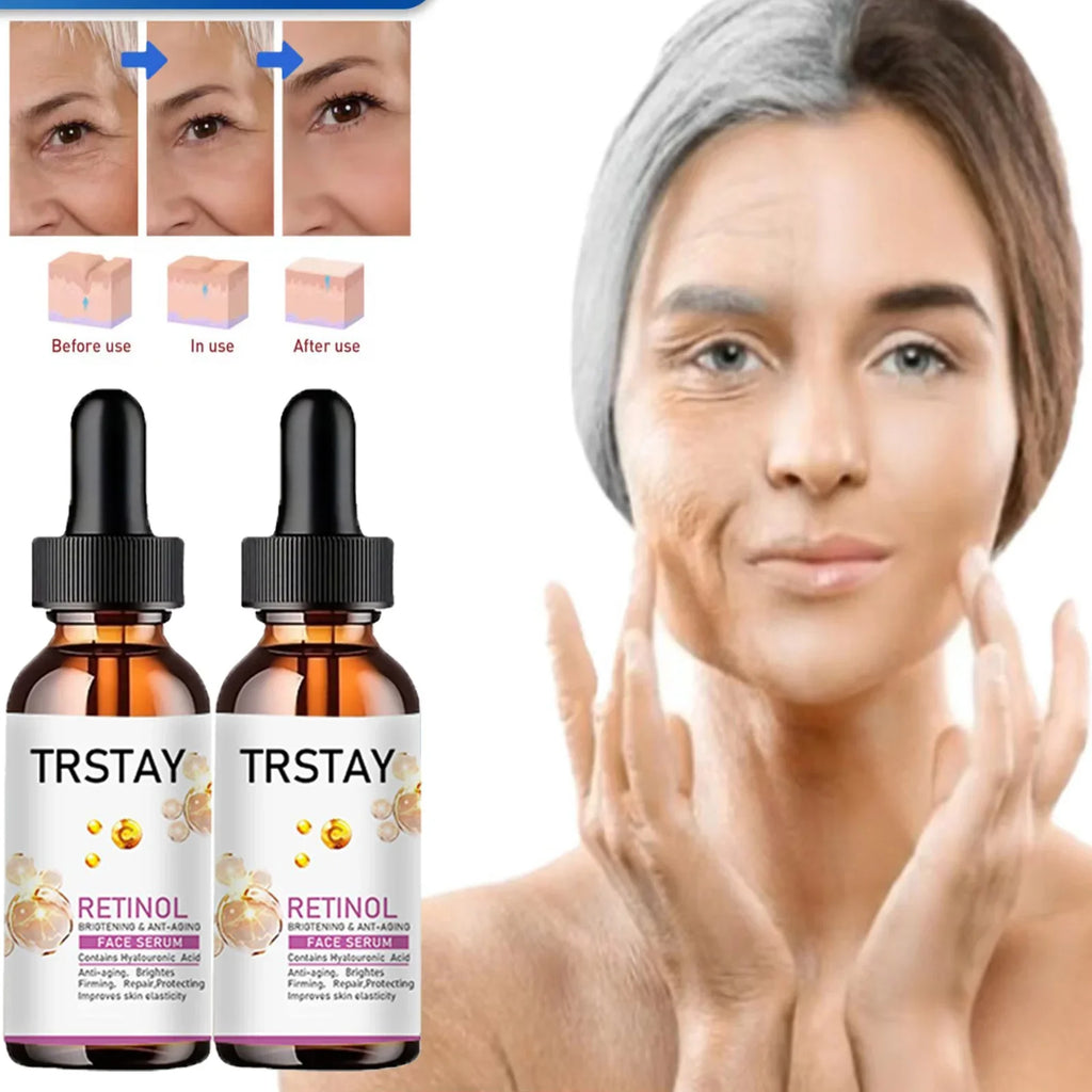 Face Serum Oil Essential Anti Aging Hyaluronic Acid Anti-wrinkles