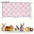 Washable Pet Pee Pads – Pink Hamster Print Non-Slip Mat 1/2 PCS