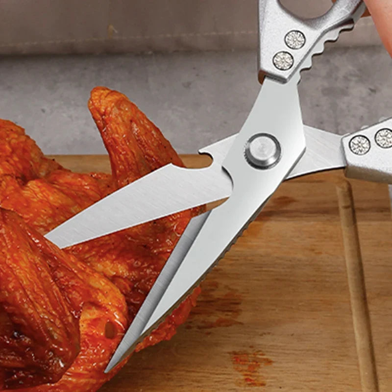 Stainless Steel Kitchen Scissors – Multi-Tool Chicken Shears
