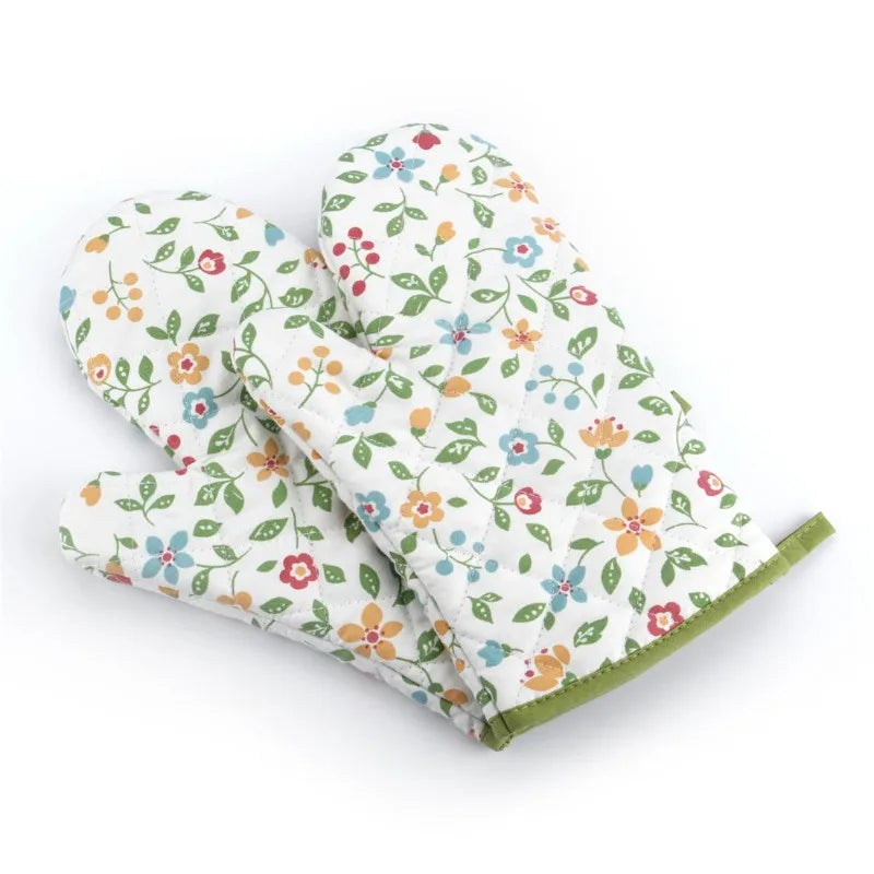 Heat Resistant Non-Slip Oven Mitt | Insulated Baking Glove