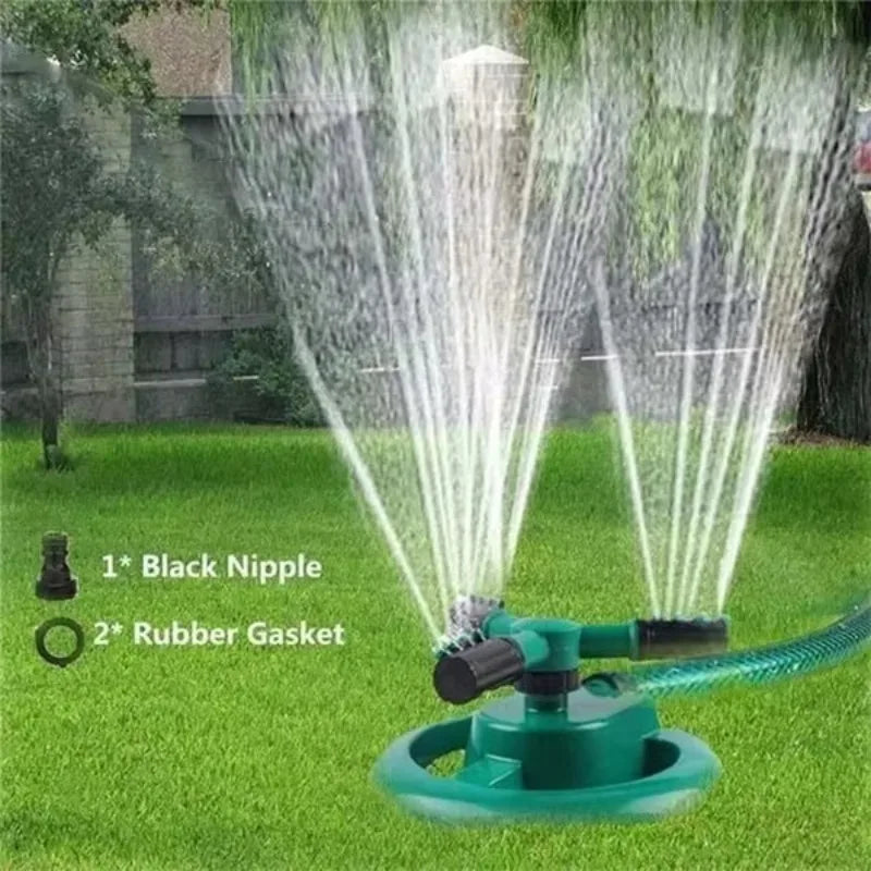 360° Rotating Garden Sprinkler – Automatic Lawn Irrigation