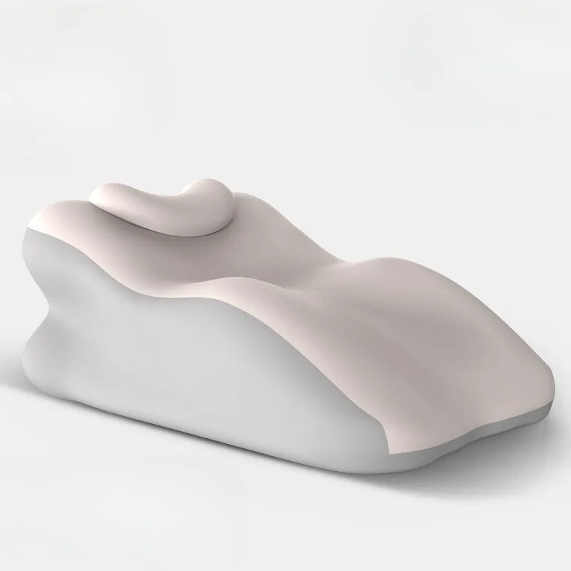 Ergonomic Memory Foam Wedge Pillow | Curved Prone Design