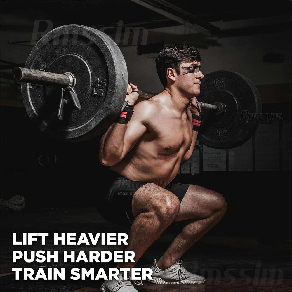 Elastic Wrist Wraps for Weight Lifting & Strength Training