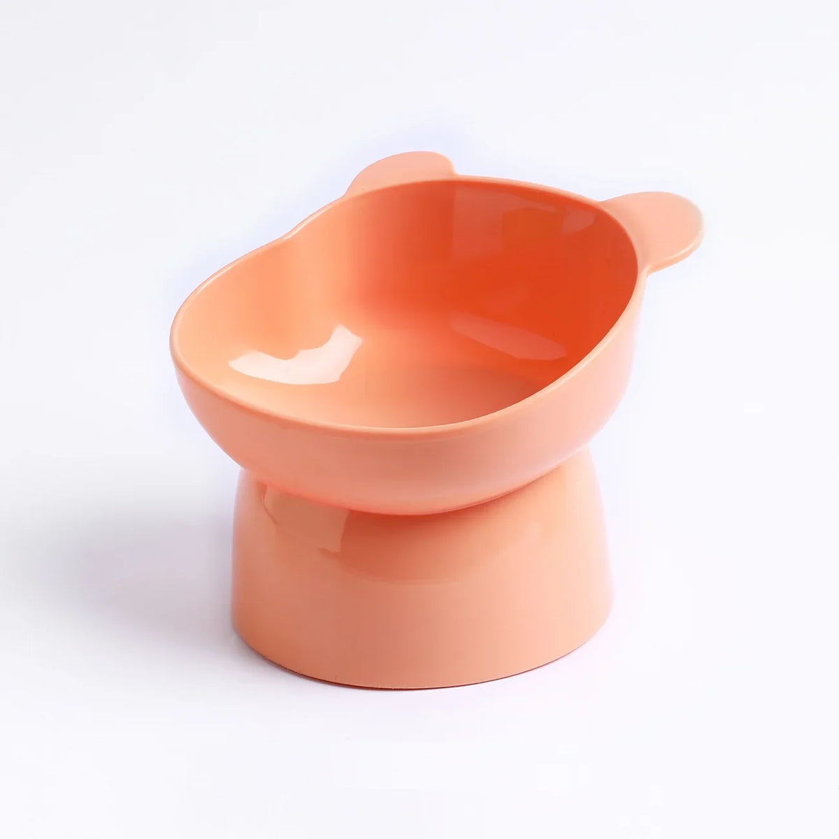 Elevated Tilted Cat Bowl | Non-Slip Raised Feeder & Waterer