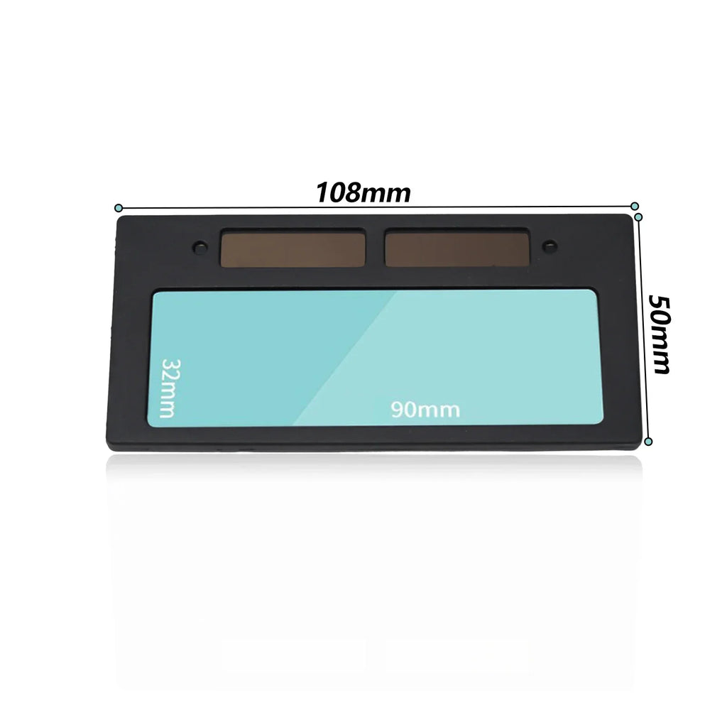 Auto Darkening Welding Lens Solar Powered LCD Face Shield