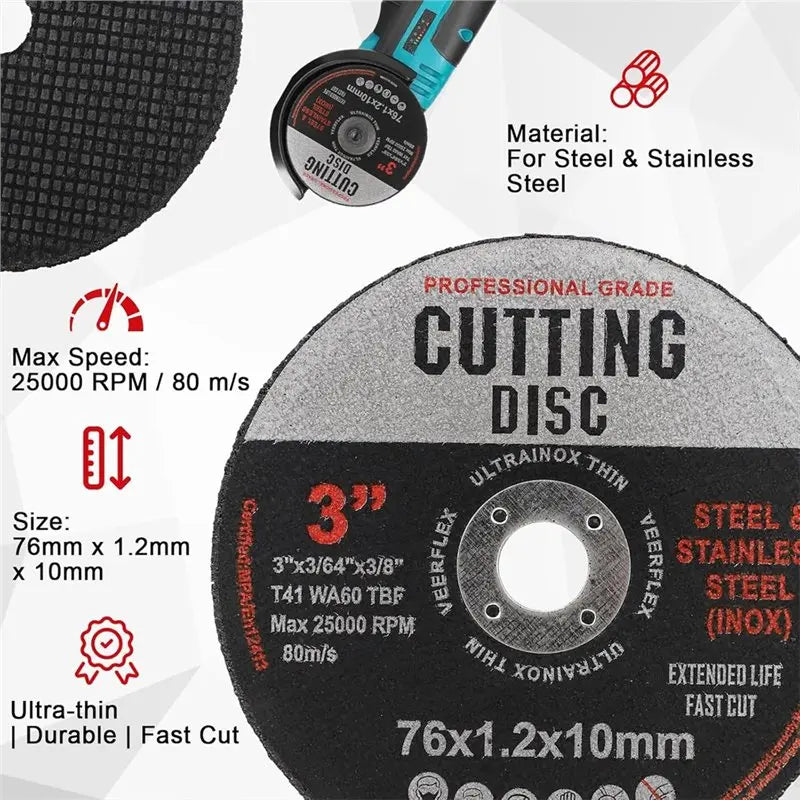Y51A- Cutting Discs Disc Wood Metal Flex Angle Grinders Fan