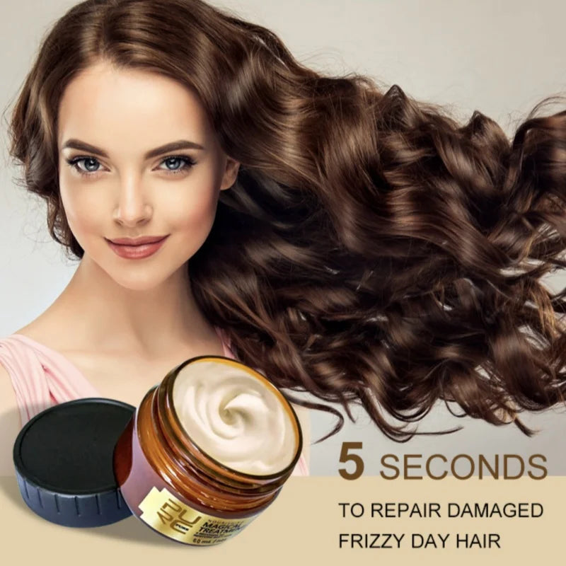 Miracle Hair Mask Pure Protein Suitable Men Women Dry 1 Bottle