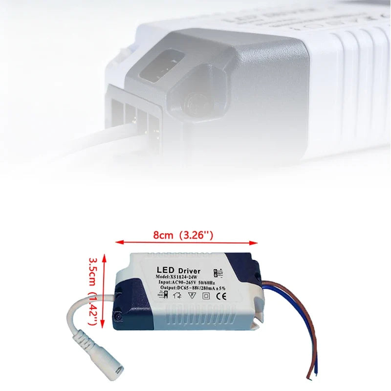 LED Ultra-thin Downlight Isolated Driver Power Supply Diver 3-4W 4-7W