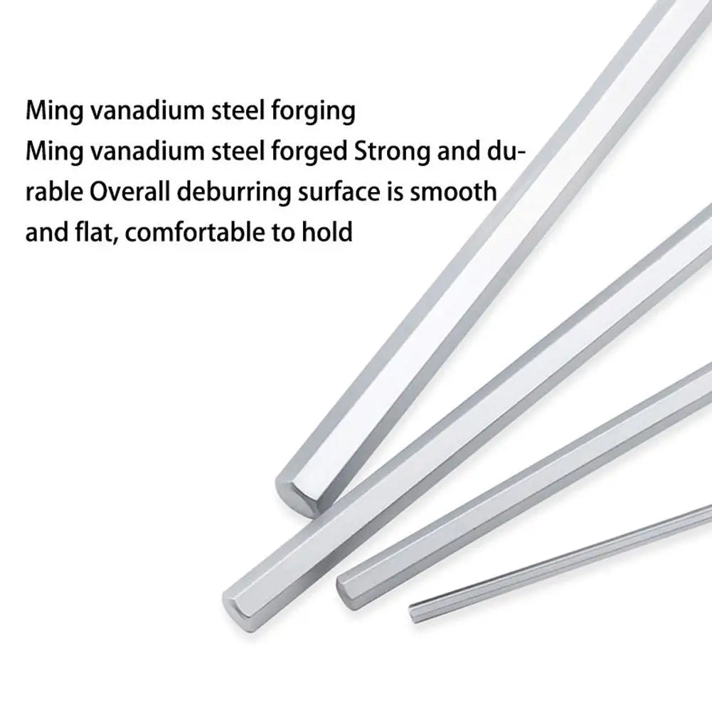 KITPIPI T-Handle Hex Allen Wrench | CRV 2mm–10mm