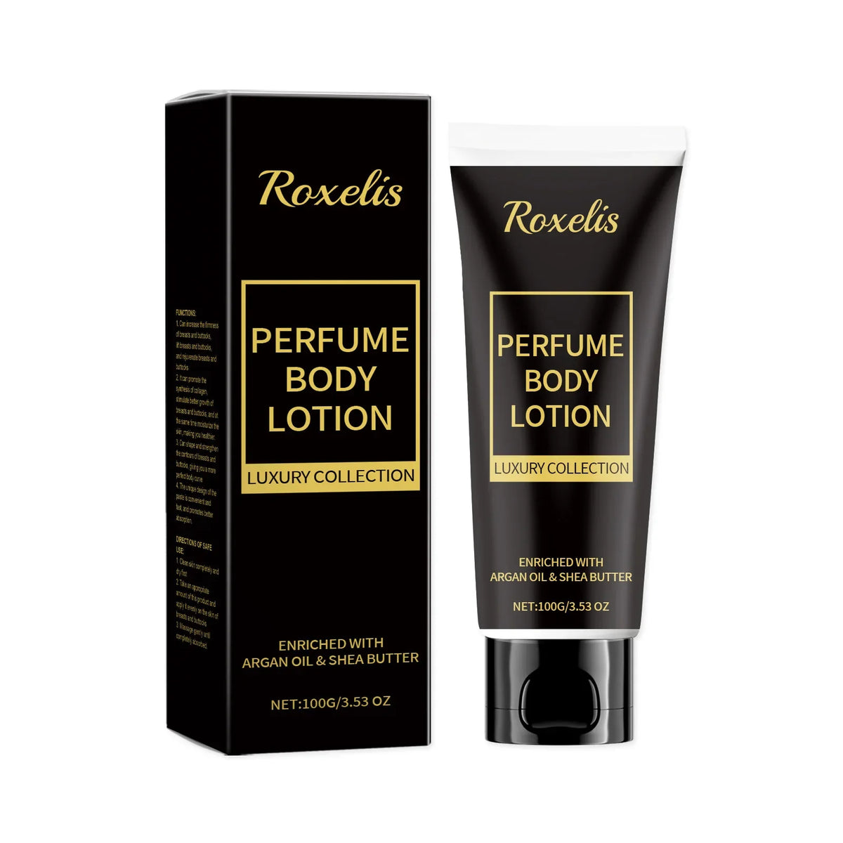 Roxelis Men's Lemon Scent Perfume Body Lotion Balm 100g