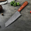 Damascus Steel Kiritsuke Chef Knife – Full Tang Kitchen Knife