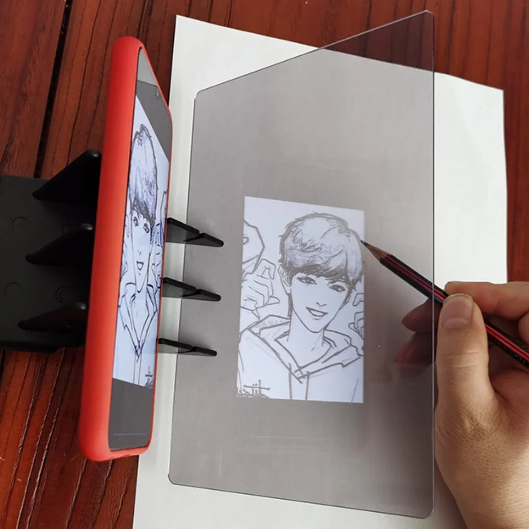 Optical Drawing Board Portable Tracing Sketch Wizard Image Projection