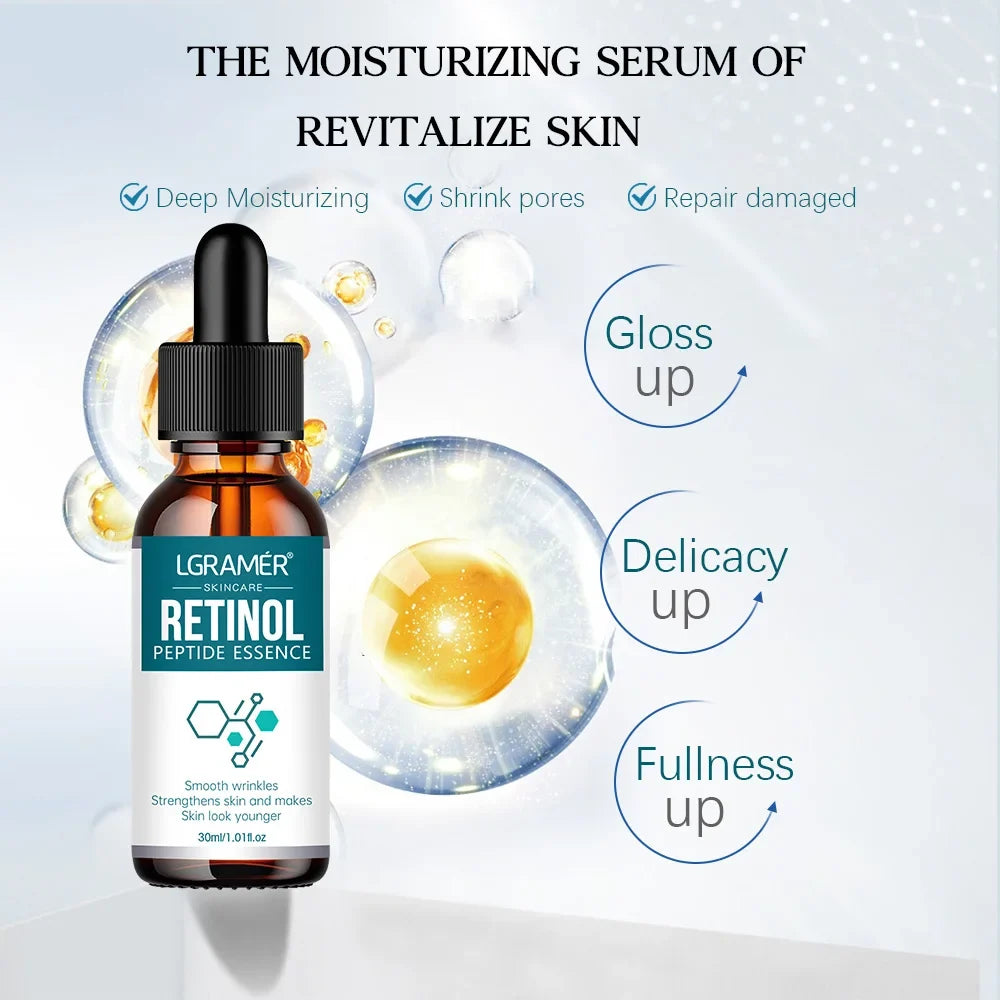 REAROYA Retinol & Hyaluronic Acid Anti-Wrinkle Face Serum