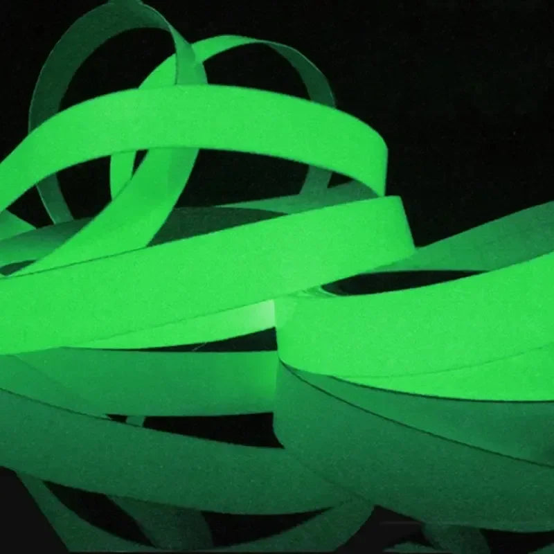 Glow-in-the-Dark Self-Adhesive Tape | Waterproof Luminous Safety