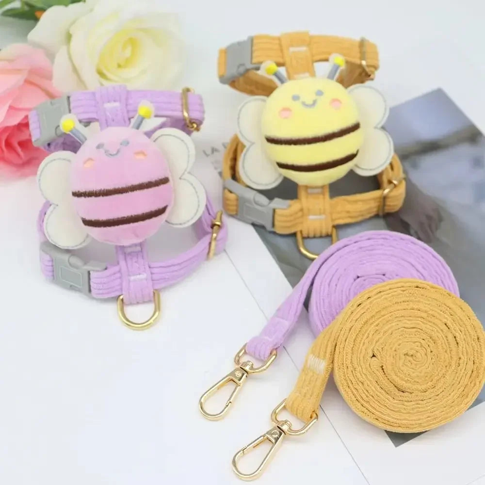 Small Dog & Cat Harness – Adjustable Nylon Chest Strap